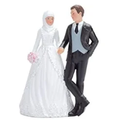 Badaboum Couple De Mari S Musulman 17Cm
