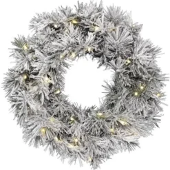 Badaboum Couronne De Noel Lumineuse 50Cm Hot