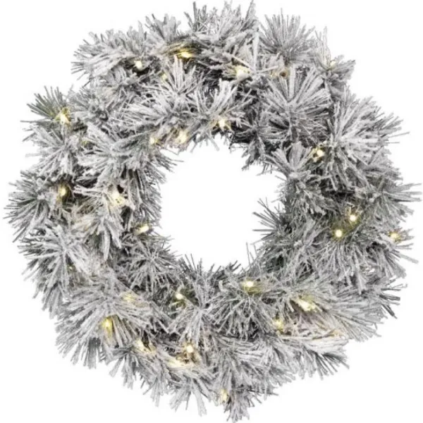 Badaboum Couronne De Noel Lumineuse 50Cm Hot