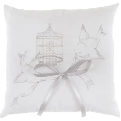 Outlet Coussin Porte Alliance Alliances Et Colombes Theme Colombe