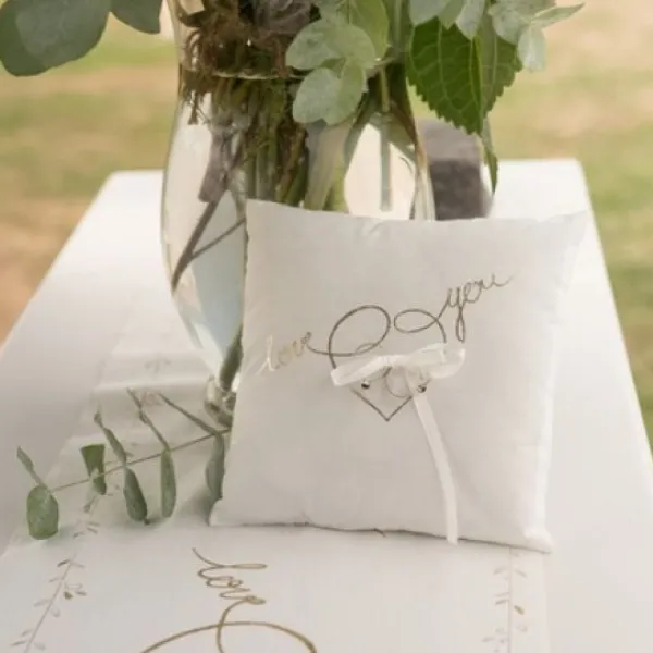 Badaboum Coussin Porte Alliance M Tallis Just Married