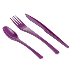 Badaboum Couvert Jetable En Plastique Couleur X 30 Pi Ces