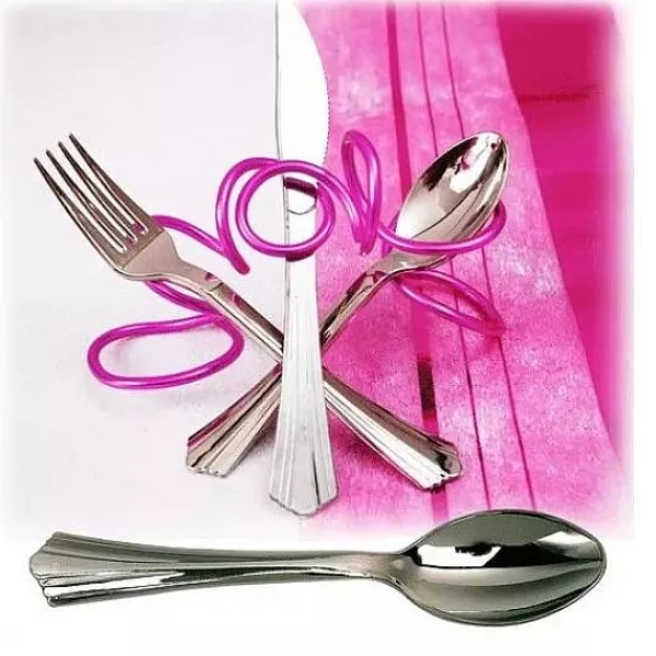 Badaboum Couvert Jetable En Plastique Couleur X 30 Pi Ces