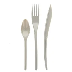 Badaboum Couvert Jetable En Plastique Couleur X 30 Pi Ces