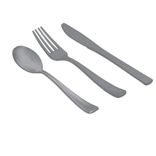 Badaboum Couvert Jetable En Plastique Couleur X 30 Pi Ces