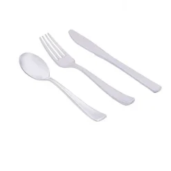 Badaboum Couvert Jetable En Plastique Couleur X 30 Pi Ces