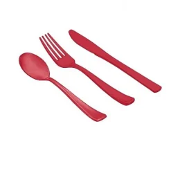 Badaboum Couvert Jetable En Plastique Couleur X 30 Pi Ces