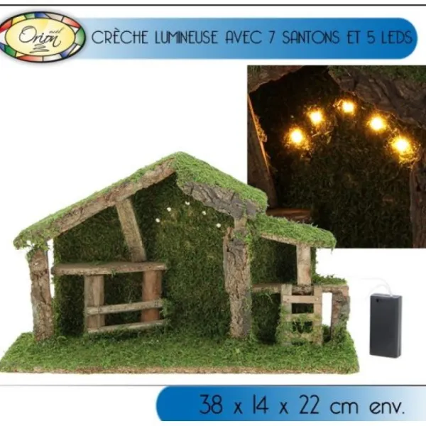 Badaboum Cr Che Lumineuse Vide 5 Leds Sale