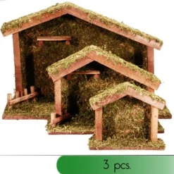 Badaboum Creche De Noel Pas Cher Vide X 3 Pi Ces Best