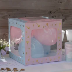 Clearance Cube A Ballons Decoration Girl Or Boy Theme Bapteme