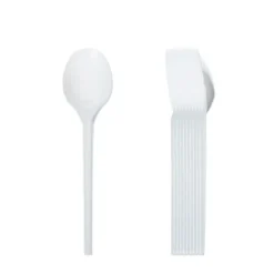 Clearance Cuill Res Plastique Blanc R Utilisables X 100 Pi Ces Theme Eco-Responsable