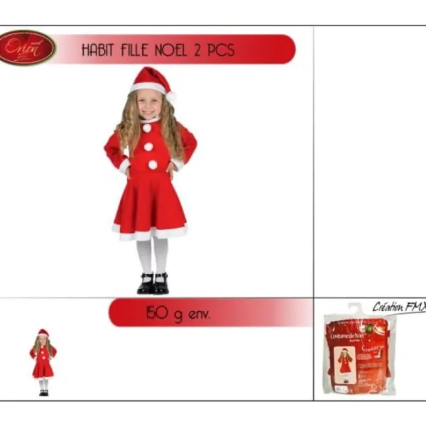 Badaboum D Guisement Enfant Noel Fille New