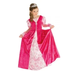 Sale D Guisement Enfant Princesse Rose Luxe 4/6 Ans Theme Deco Princesse