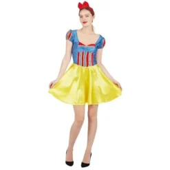 Best D Guisement Femme Princesse Jaune Et Bleu L/Xl Theme Deco Princesse