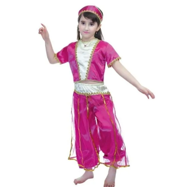 Hot D Guisement Fille Orientale 7/9 Ans Theme Eid Mubarak & Ramadan