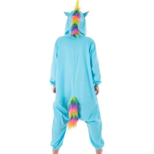 Clearance D Guisement Kigurumi Licorne Bleu 164Cm Theme Licorne