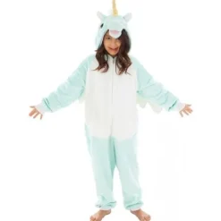 Online D Guisement Kigurumi Licorne Verte 140Cm Theme Licorne