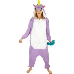 Best D Guisement Kigurumi Licorne Violet 164Cm Theme Licorne