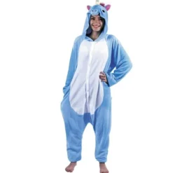 Hot D Guisement Pas Cher Licorne Bleu Adulte Theme Licorne