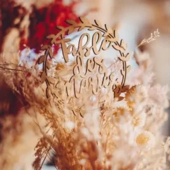 Badaboum Deco Centre De Table Table Des Mari S Bois