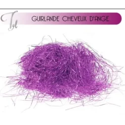 Badaboum Decoration De Noel Cheveux D'Ange Prune Online