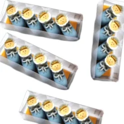 Dragees Bapt Me Petits Baigneur Au Sucre Bleu Ciel X 500Gr Theme Bapteme