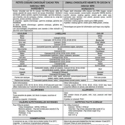 Badaboum Dragees Coeur Chocolat Bleu Marine Best