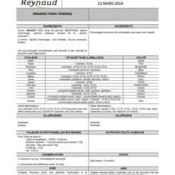 Hot Dragees Pas Cher Au Kilo Amande Blanc Theme Cinema