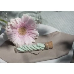 Eprouvette A Dragees Bapt Me En Verre 10Cm Theme Bapteme