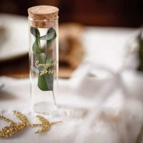 Online Eprouvette A Dragees Communion En Verre 10Cm Theme Communion