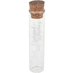 Badaboum Eprouvette Dragees Just Married Argent