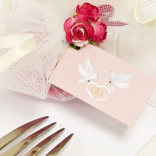 Etiquette Drag Es Colombe X 10 Pi Ces Theme Colombe