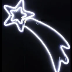 Badaboum Etoile Filante De Noel Lumineuse Milky Effect Clearance