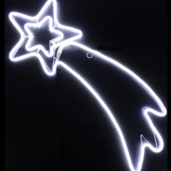 Badaboum Etoile Filante De Noel Lumineuse Milky Effect Clearance