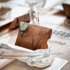 Badaboum Etui A Dragees Theme Voyage X 10 Pi Ces