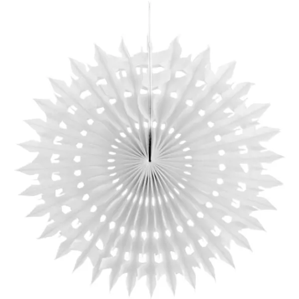 Online Eventail Dentelle Blanc 20Cm X 2 Pi Ces Theme Dentelle