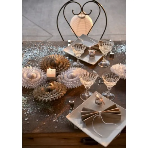 Online Eventail Dentelle Blanc 20Cm X 2 Pi Ces Theme Dentelle