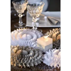 Online Eventail Dentelle Blanc 20Cm X 2 Pi Ces Theme Dentelle