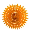 Online Eventail Dentelle Orange 20Cm X 2 Pi Ces Theme Dentelle