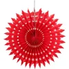 New Eventail Dentelle Rouge 20Cm X 2 Pi Ces Theme Dentelle