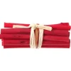 Badaboum Fagot De Bois Rouge X 4 Pi Ces New