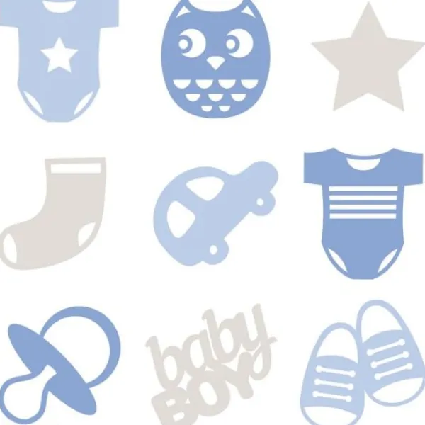 Best Feutrine Mini Silhouette B B Gar On X 45 Theme D Co Baby Shower