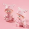 Figurine Bapt Me Fille Rose X 2 Pi Ces Theme Bapteme