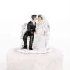 Badaboum Figurine Couple De Mari S Sur Banc