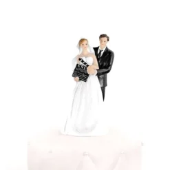 Sale Figurine Mariage Cadre Cin Ma Theme Cinema