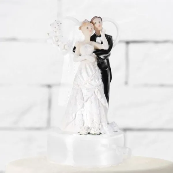 Badaboum Figurine Mariage Des Jeunes Mari S Blanc 17Cm