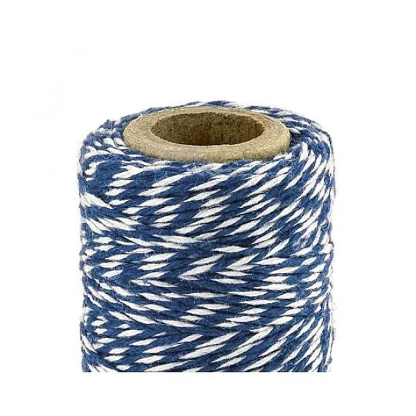 Badaboum Fil Cordelette Baker'S Twine Bleu Marine 50 M Tres Clearance