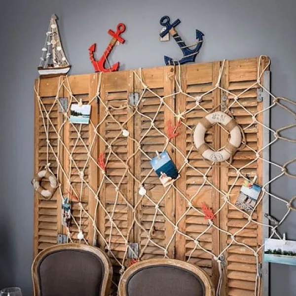 Badaboum Filet De Peche Deco Mariage Theme Mer Outlet