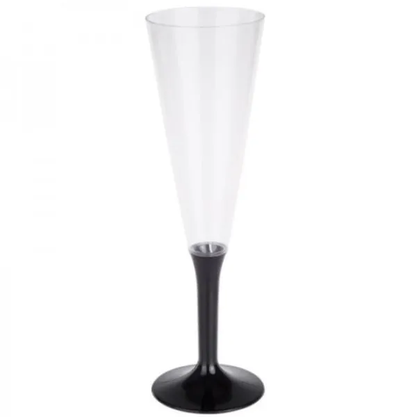 Online Fl Te Champagne Plastique Noir X 20 Theme Cinema
