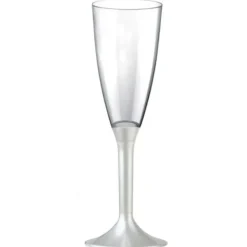 Badaboum Fl Te Champagne Plastique Nacr Blanc X 20